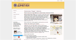 Desktop Screenshot of kamenorezac-dragan.com