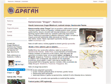 Tablet Screenshot of kamenorezac-dragan.com